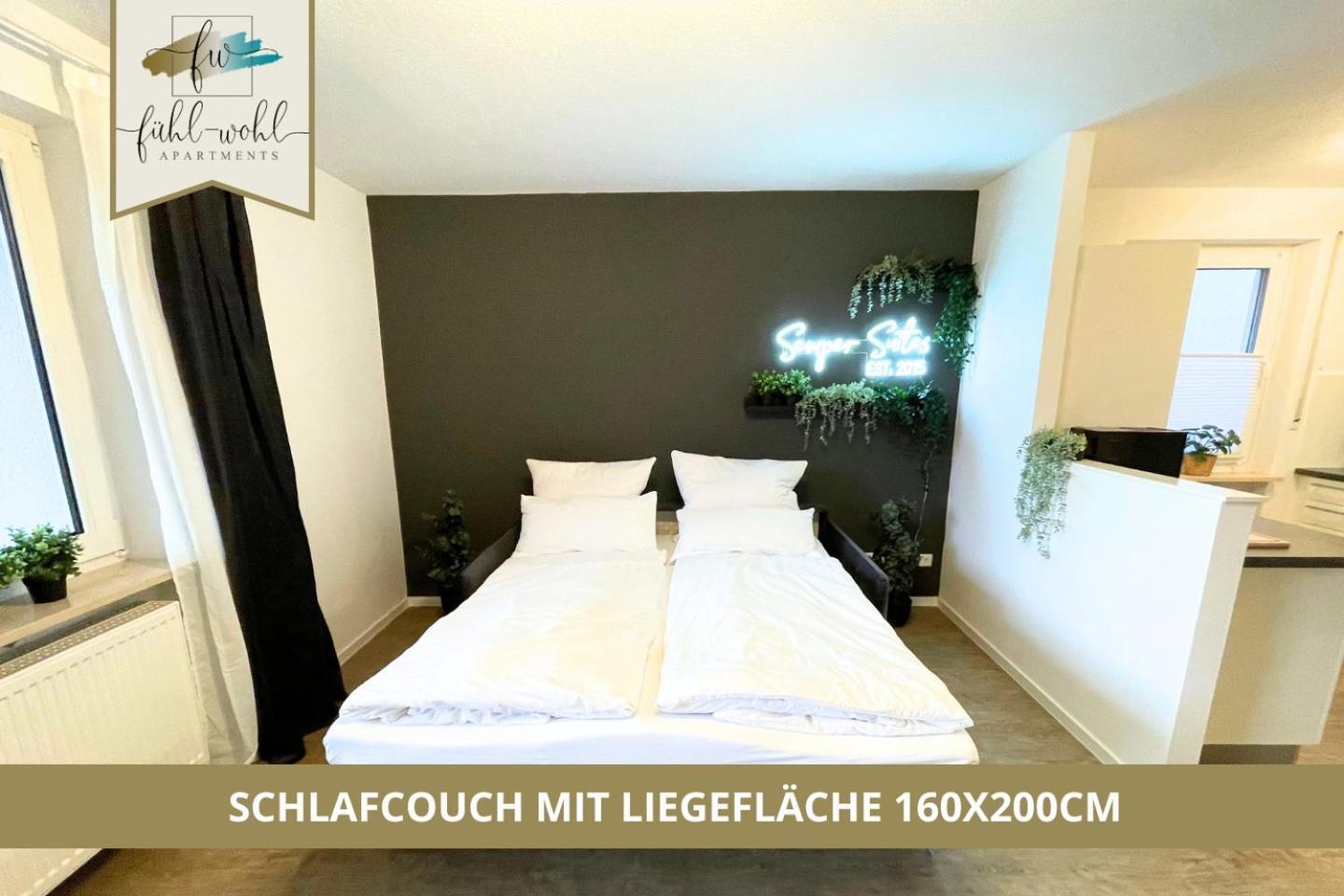 Semper Suite No1 - 2Zi Fewo 1-4 Pers, Balkon, Parkplatz, Hofgartennaehe Bayreuth Exteriér fotografie