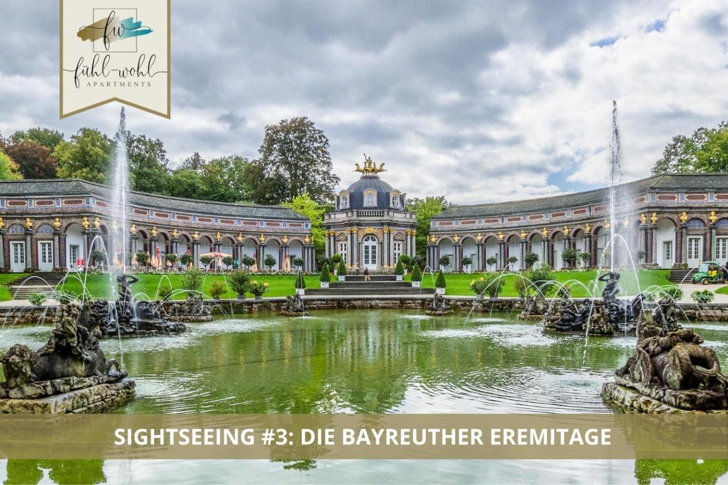 Semper Suite No1 - 2Zi Fewo 1-4 Pers, Balkon, Parkplatz, Hofgartennaehe Bayreuth Exteriér fotografie